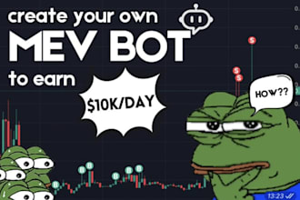 build arbitrage bot, mev, sniper, pump fun, sandwich, volume on solana, eth, bsc