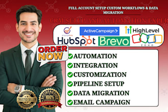 setup salesforce hubspot monday CRM gohighlevel zoho CRM microsoft dynamics 365