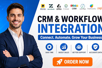 miro zendesk attio close crm zoho flow zoho crm freshworks zapier integration