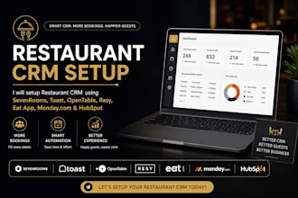 setup restaurant crm sevenrooms toast opentable resy eat app mondaycom hubspot