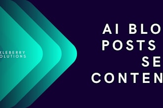 write SEO blog posts and articles using ai for your business