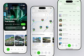 build fuel delivery app with fleet management system and admin panel