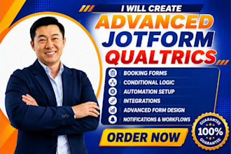 create advanced jotform qualtrics booking forms conditional logic and automation