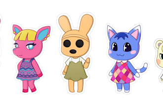 draw your favorite animal crossing character, avatar, or oc