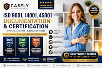 do iso 9001 14001 45001 documentation and certification