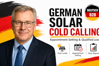 do german solar cold calling and appointment setting