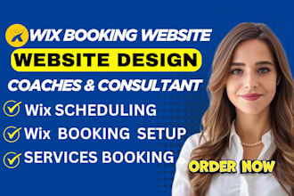 setup wix booking system for appointments and services scheduling