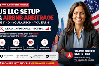 find profitable airbnb arbitrage properties landlord approved in USA, UK, canada