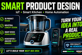 design smart kitchen and home automation product concepts for iot startups