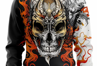 unique streetwear tshirt or hoodie design