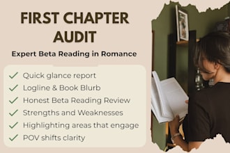 read your romance and provide a marketing hook