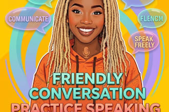 be your friendly english conversation partner for daily chat and confidence