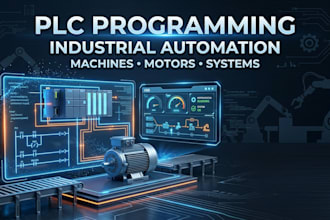 provide plc programming for machines motors and automation