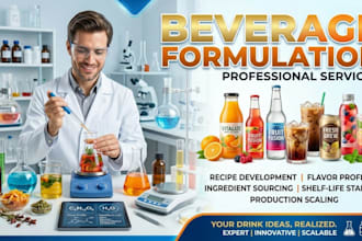 develop gluten free wellness and energy drink formulas