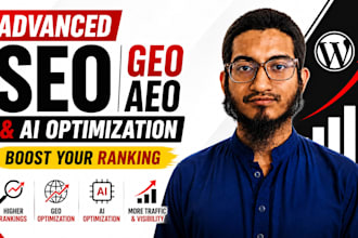 boost wordpress website ranking with advanced SEO GEO aeo aio optimization