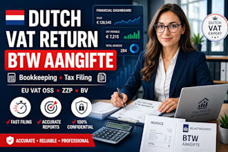 do dutch vat return, btw aangifte, bookkeeping and netherlands tax filing