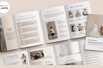 design canva lead magnet ebook workbook pdf cookbook