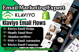setup ecommerce klaviyo email marketing flows for shopify email automation