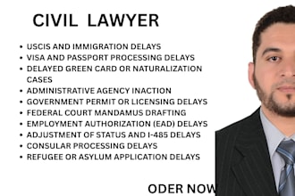 draft a writ of mandamus to expedite your uscis, visa, or green card