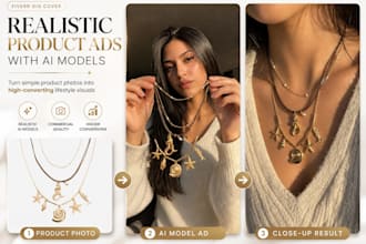 create realistic ai product ads with ai models