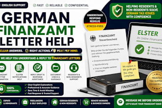 handle german tax letters and finanzamt correspondence