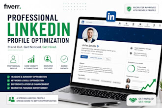 optimize and improve your linkedin profile professionally