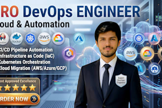 setup AWS devops docker kubernetes cicd pipeline and cloud infrastructure