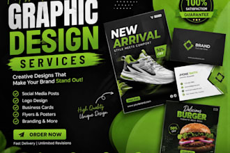 create creative graphic design for business