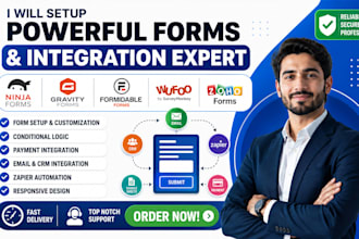 setup  ninja forms gravity forms formidable forms  wufoo integration