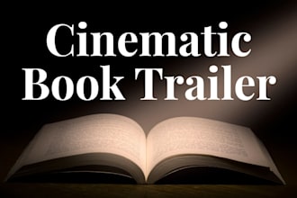 create a cinematic book trailer