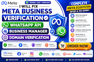 fix meta business verification whatsapp API business manager domain verification