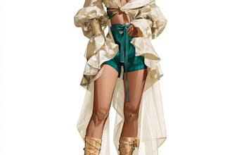 make a fashion illustration