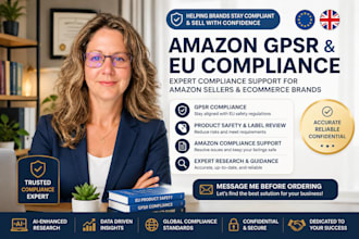 help with amazon gpsr and eu product compliance