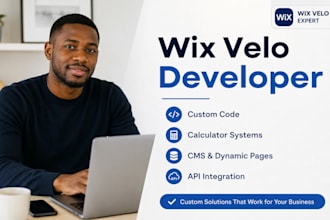 develop wix velo custom code wix calculator wix cms dynamic page api integration