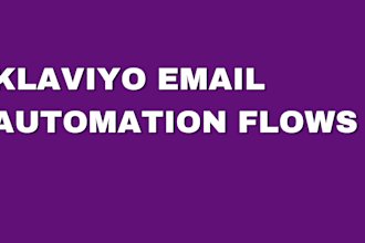 setup klaviyo, email automation, flows