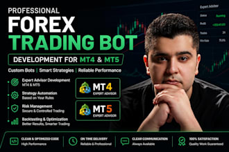 develop a profitable forex trading bot for mt4 and mt5