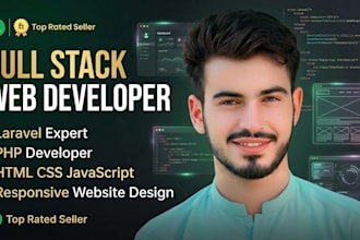 be an expert PHP laravel developer for your web app