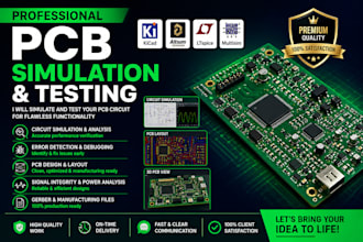 simulate and test your pcb circuit for flawless functionality