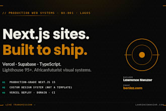 next js site with tailwind and vercel