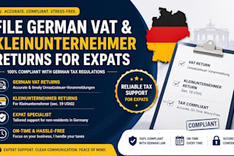 file german vat and kleinunternehmer returns for expats