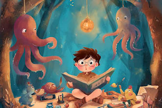 draw watercolor children book illustrations for kids storybooks