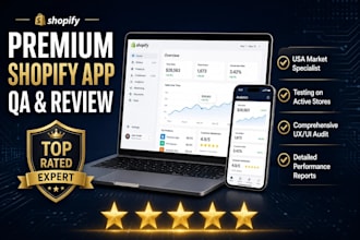 be shopify developer for shopify app and app testing shopify app reviews