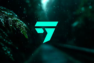 design futuristic cyberpunk logo for you