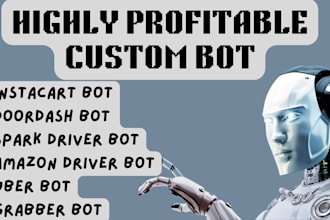 do instacart bot doordash bot spark driver bot amazon driver bot uber bot spark