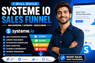 build systeme io sales funnel