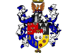design luxury heraldic vintage shield coat of arms logo
