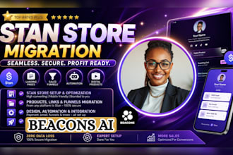 do stan store migration, move digital products from stan to beacons ai, gumroad