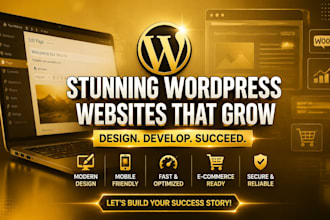 design and redesign wordpress website, website development