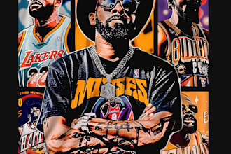 modern design a vintage 90s bootleg rap sports tee