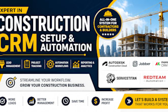 do procore buildertrend jobnimbus contractor foreman followup CRM automation